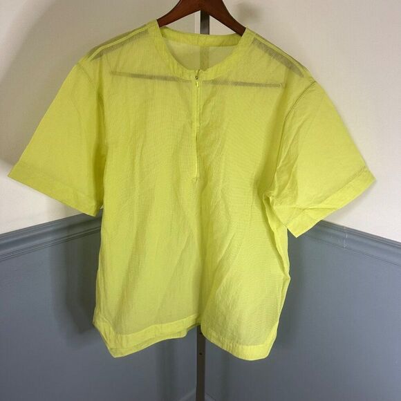 Lululemon Tops - Lululemon clear intentions Size 12 Short Sleeve Sheer Top Shirt
